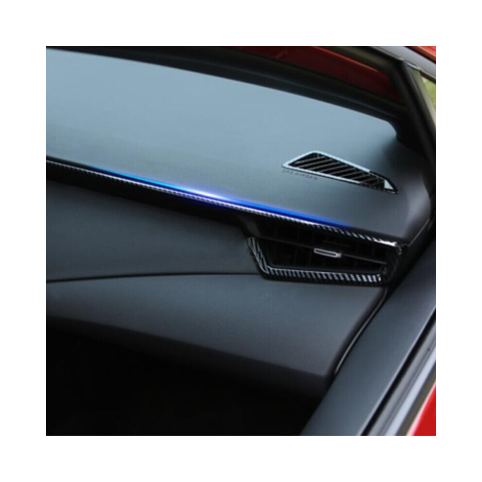 5Pcs Car Air Vent Outlet Cover Moulding Trim Strip For Toyota New Corolla 2020 Black 6906139193726