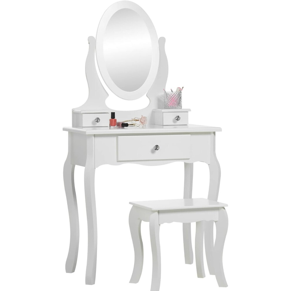 Childs vanity online table with mirror