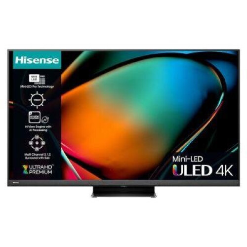 Hisense Hisense 75U8KQTUK U8K 75" Ultra 4K HD MiniLED Smart TV