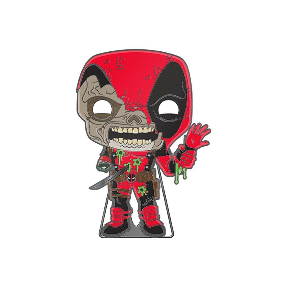 Funko Pop! Pins: Marvel Glow In The Dark Zombie Deadpool