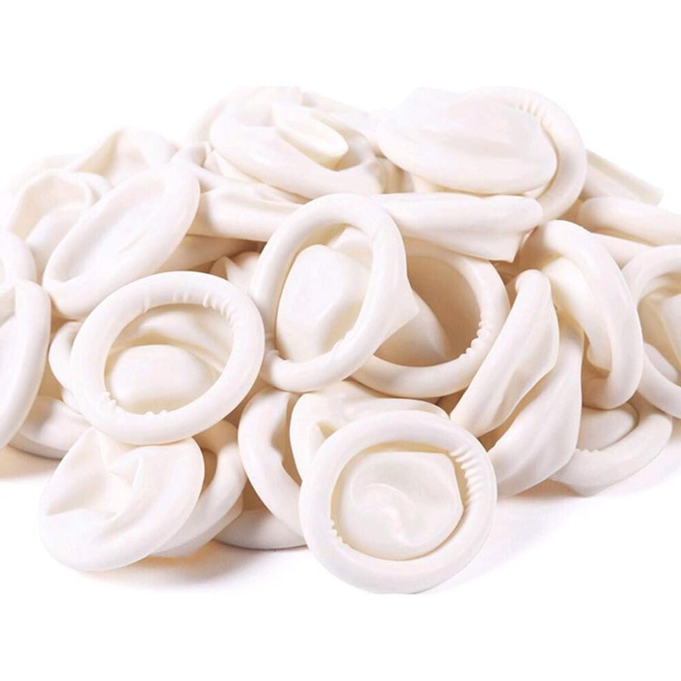 300Pcs Latex Finger Cot Latex Finger Cots Powder Free Waterproof Finger Cots Latex Finger Cots 6228927094160
