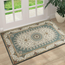 (40 X 60 cm , Willow) Traditional Large Rugs Nonslip Living Room Bedroom Carpets Kitchen Hallway Runner Rug & Door Mats