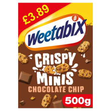 Weetabix Crispy Minis Chocolate Chip 500g ( pack of 5 )