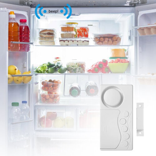 Freezer Door Alarm with Delay When Left Open 3/15/30/60 Seconds Adjustable 1