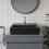 Affine Rectangular Countertop Basin Matt Black - 505 x 352mm 1
