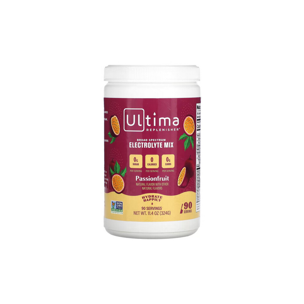 Ultima Replenisher, Electrolyte Mix, Passionfruit, 324g