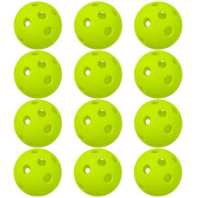 12 pcs Indoor Pickleball Balls Indoor Practice Hole Ball