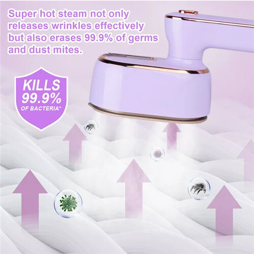 1000W Handheld Garment Steamer for Bed Travel Home 1