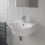 Affine Wall Hung Basin Gloss White - 455 x 405mm 1