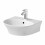 Affine Wall Hung Basin Gloss White - 455 x 405mm 2