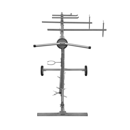 T-Mech Rotating Paint Panel Stand Large Mobile Panelstand Rack Body Shop Repair Garage 2
