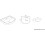 Affine Wall Hung Basin Gloss White - 560 x 415mm 3