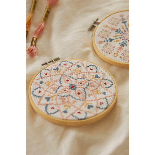 DMC (Meditative Mandala) DMC Mindful Making Cross Stitch Kits