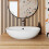 Affine Oval Countertop Basin White - 550 x 420mm 1