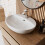 Affine Oval Countertop Basin White - 550 x 420mm 2