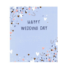 Braille Wedding Card Happy Wedding Day Greeting Card With Braille Lettering