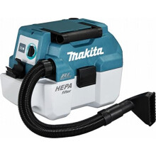 Makita DVC750LZ 18V Li-ion LXT Brushless L-Class Vacuum Cleaner - Batteries and Charger Not Included, Blue