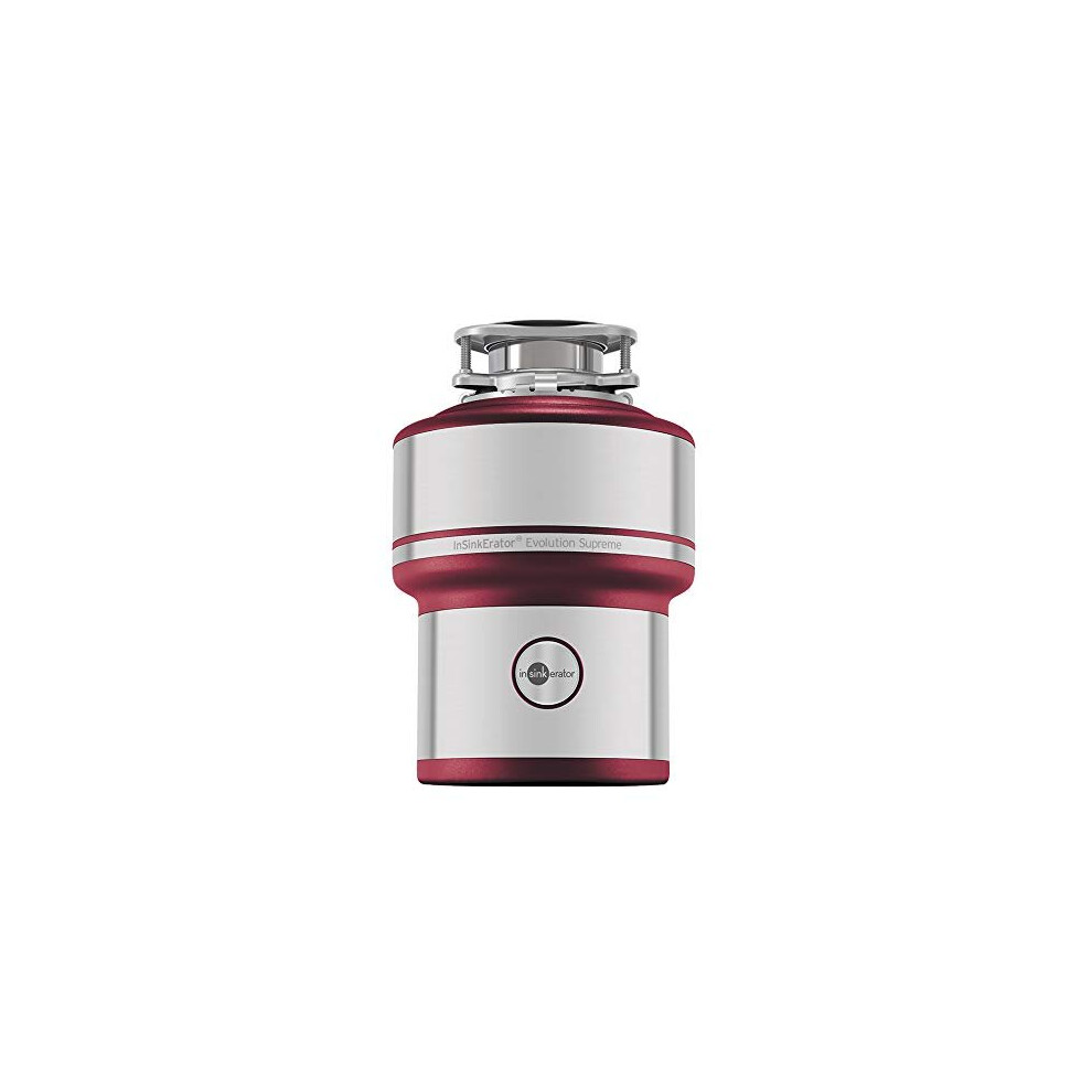 Insinkerator Evolution 200 S Food Waste Disposal Unit, Red, 33 X 23.4 X 33 Cm