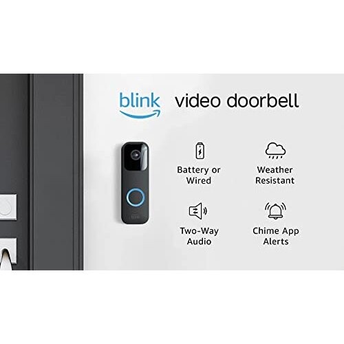 Blink Video Doorbell Twoway audio, HD video, motion and chime app
