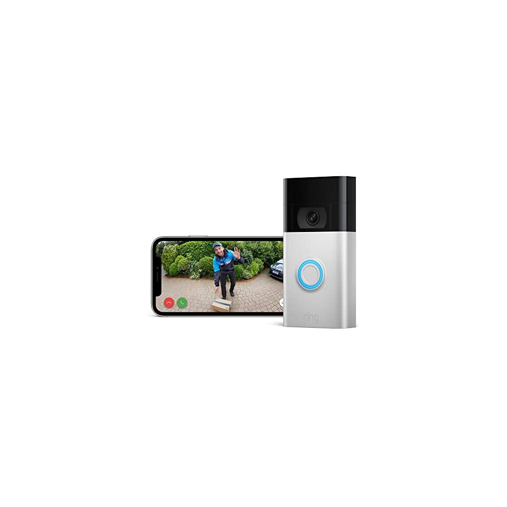 Ring Video Doorbell (2nd Gen) by Amazon | Wireless Video Doorbell Security Camera with 1080p HD Video, battery-powered, Wifi, easy installation