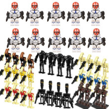 (Style A 38pcs) 38pcs Star Wars Clone Troopers Minifigures Fit Lego