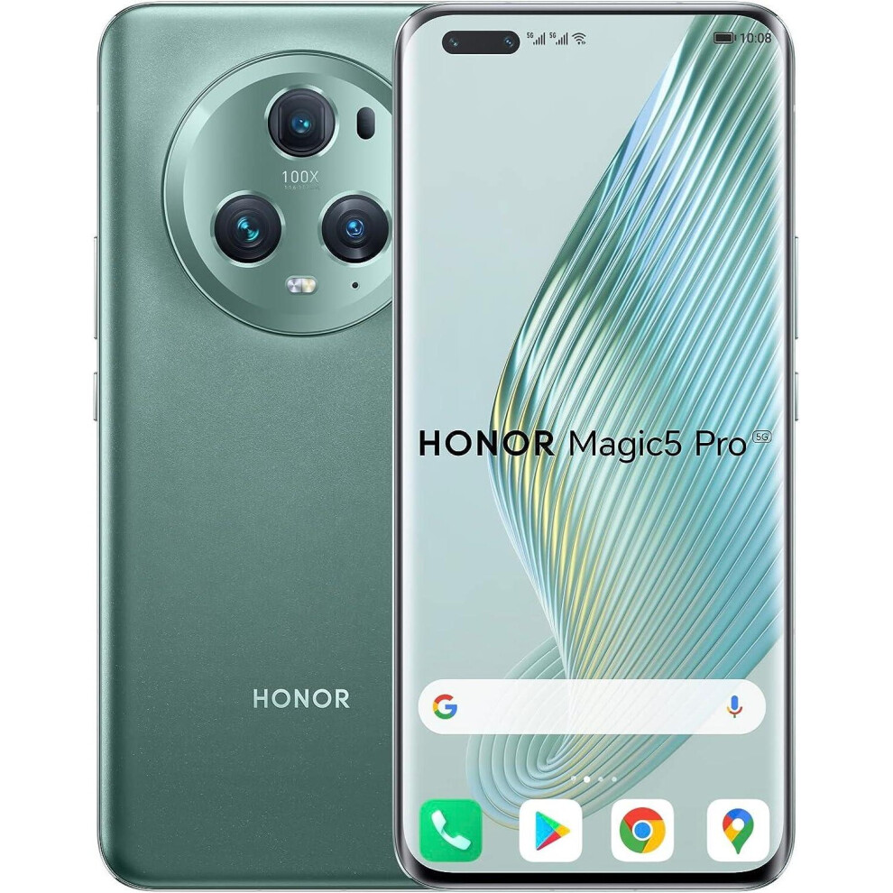 HONOR Magic 5 Pro 5G 512GB 12GB Dual SIM Android Smartphone - Meadow Green