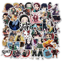 (StyleA) Demon 50pcs Slayer Removable Stickers For Suitcase Skateboard Collectible Art
