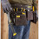 STANLEY STANLEY Leather Tool Belt Pouch Apron, Multi-Pockets Storage Organiser, Hammer Loop, STST1-80113 3