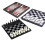 Living And Home 3-in-1 Portable Folding Magnetic Chess 1