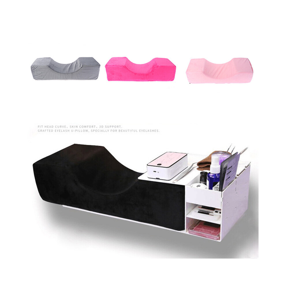 Lash Pillow Neck Support Eyelash Pillow Soft Grafting Eyelashes Memory Foam Eyelash Extension Pillow Makeup Salon With Pocket