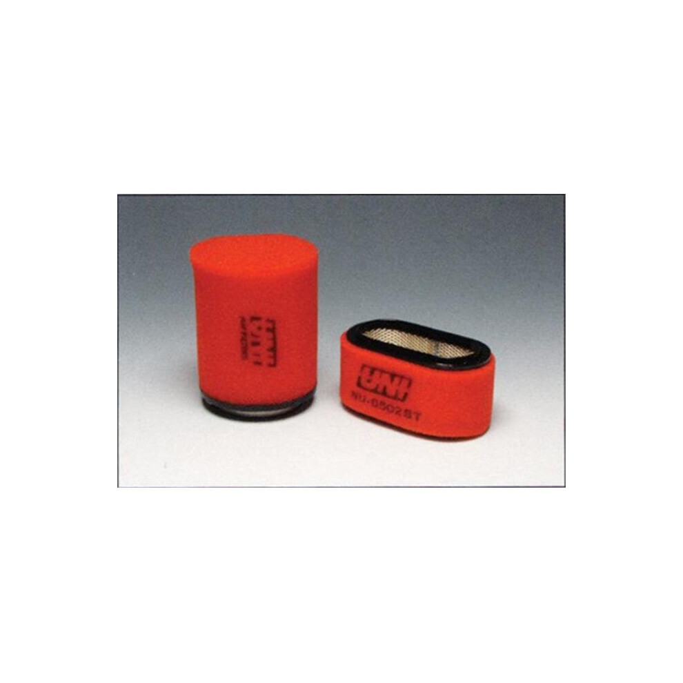 Uni-Filter Nu-2491St Multi-Stage Competition Air Filters For 2007-2009 Suzuki Ltz 50, Red 804451024918