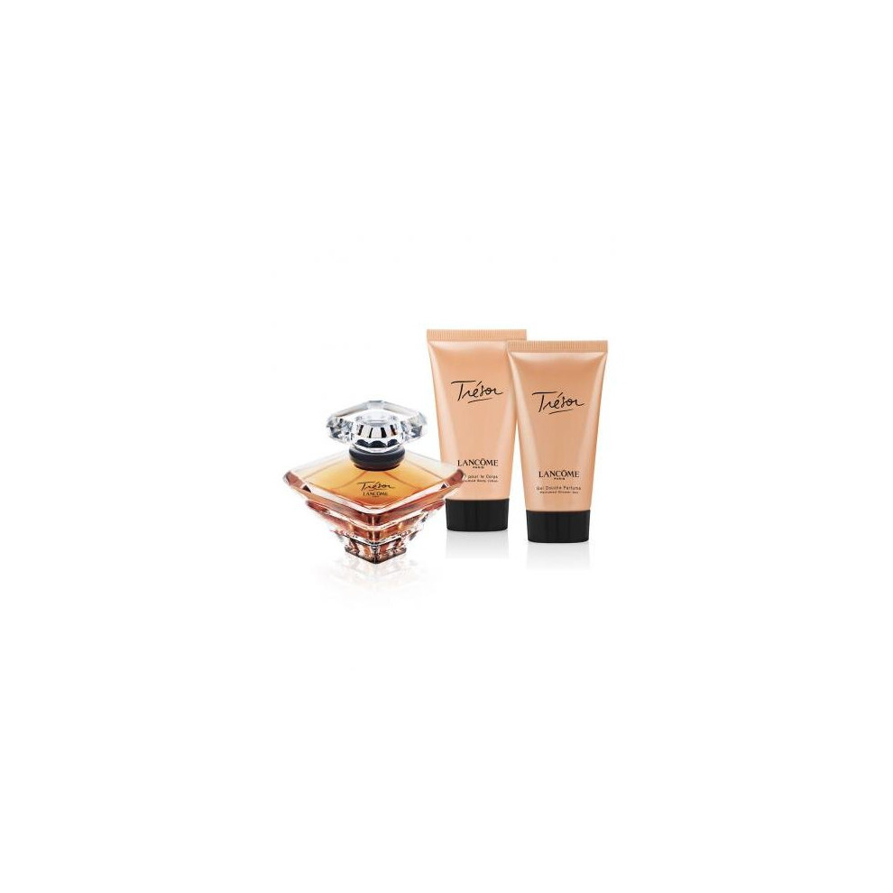 Tresor 3 Pcs Set: 1.7 Edp Sp + 1.7 Body Lotion + 1.7 Shower Gel