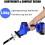 Cordless Reciprocating Saw 21V Brushless Sabre Saw with  Battery and Charger for Makita 4