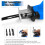 Cordless Reciprocating Saw 21V Brushless Sabre Saw with  Battery and Charger for Makita 5