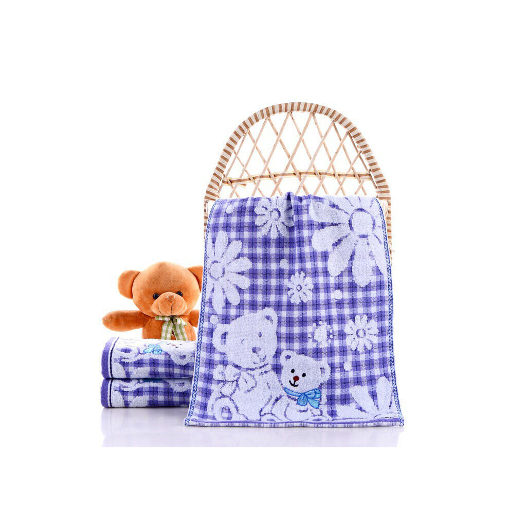 High 100% Pure Cotton Baby Towel Cartoon baby Face Towel soft Double baby Gauze Towel