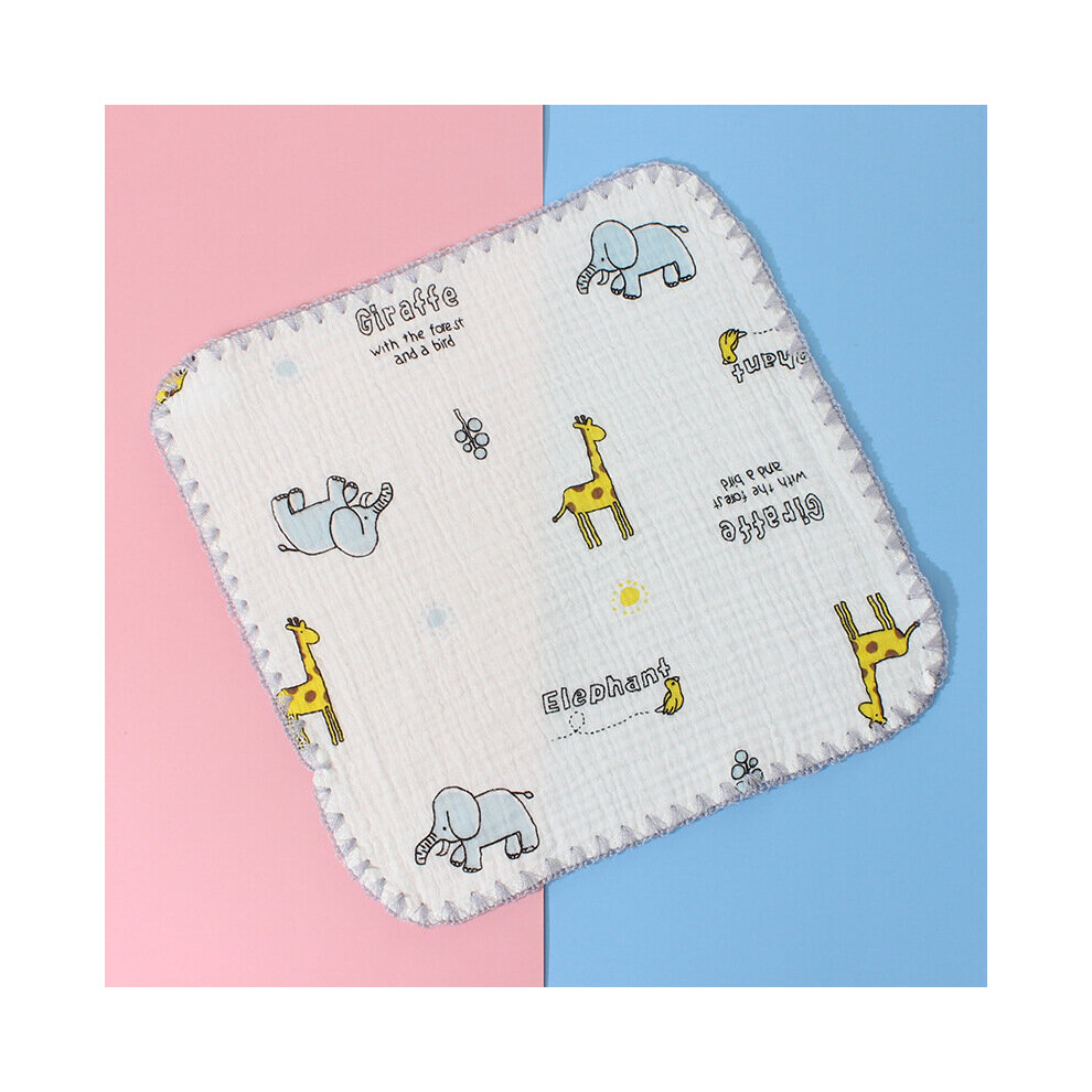 Baby Towel Cotton Wipe Face Towel Muslin Squar Newborn Bibs Infant Feeding Toddler Kids Saliva Bathing 30*30cm