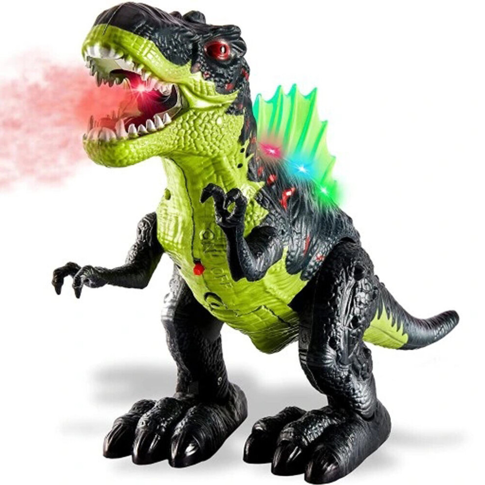 Electric Dinosaur Toy T-Rex Water Spray with Walking and Roaring Toy