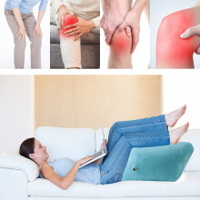 PVC Inflatable Leg Pillow Pregnant Woman Foot Lift Lightweight Rest Pillow Cushion Portable Knee Pillow