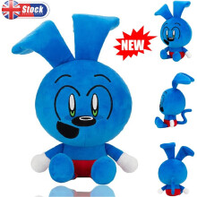 25CM Riggy The Rabbit Monkey Plush Anime Stuffed Figure Doll Halloween Gift