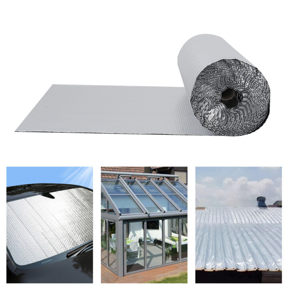 (8.4m L x 0.6m W) Reflective Single Bubble Aluminum Foil Insulation Roll