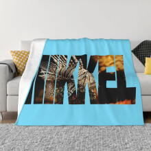 Mikkel Dragefisk Baby Blanket With Picture Throw Decorative Sofa Blankets Plush Set For