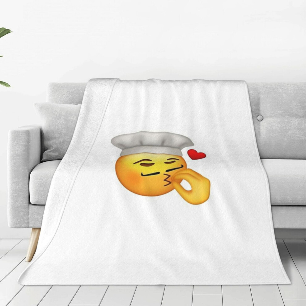 Chefs Kiss Baby Throw Cover Bedspread Fluffy Soft Blankets