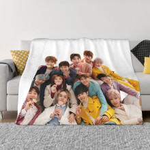 Seventeen Kpop Bedspreads For Double Bed Sofa Cover Sofa Blanket Weighted Blanket Winte
