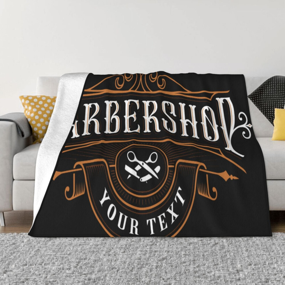 Barber Shop 9 Double Blanket Ins Wind Polyester Anime Living Room
