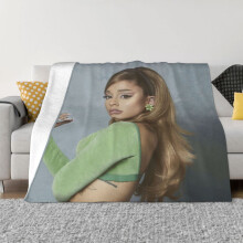 Ariana Grand 221 Baby Blanket Living Room Decorative Sofa Blankets Fluffy Soft Blankets Winter Warm
