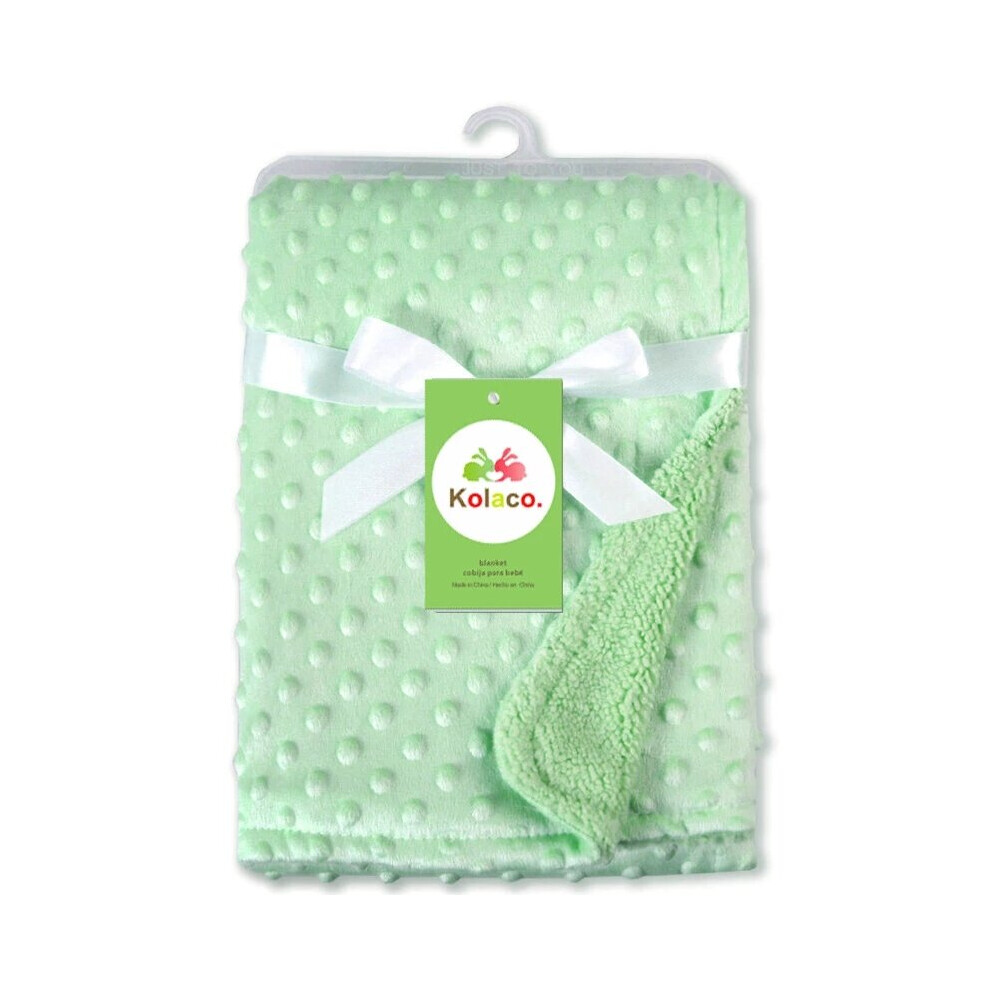 Swaddling Newborn Thermal Soft Blanket Sleeping Bed Set Cotton Quilt Berber Fleece Blankets Swaddle Wrap