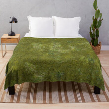 Grass Battlemat 36x36 Throw Blanket Baby Blanket Thin Wadding Blanket