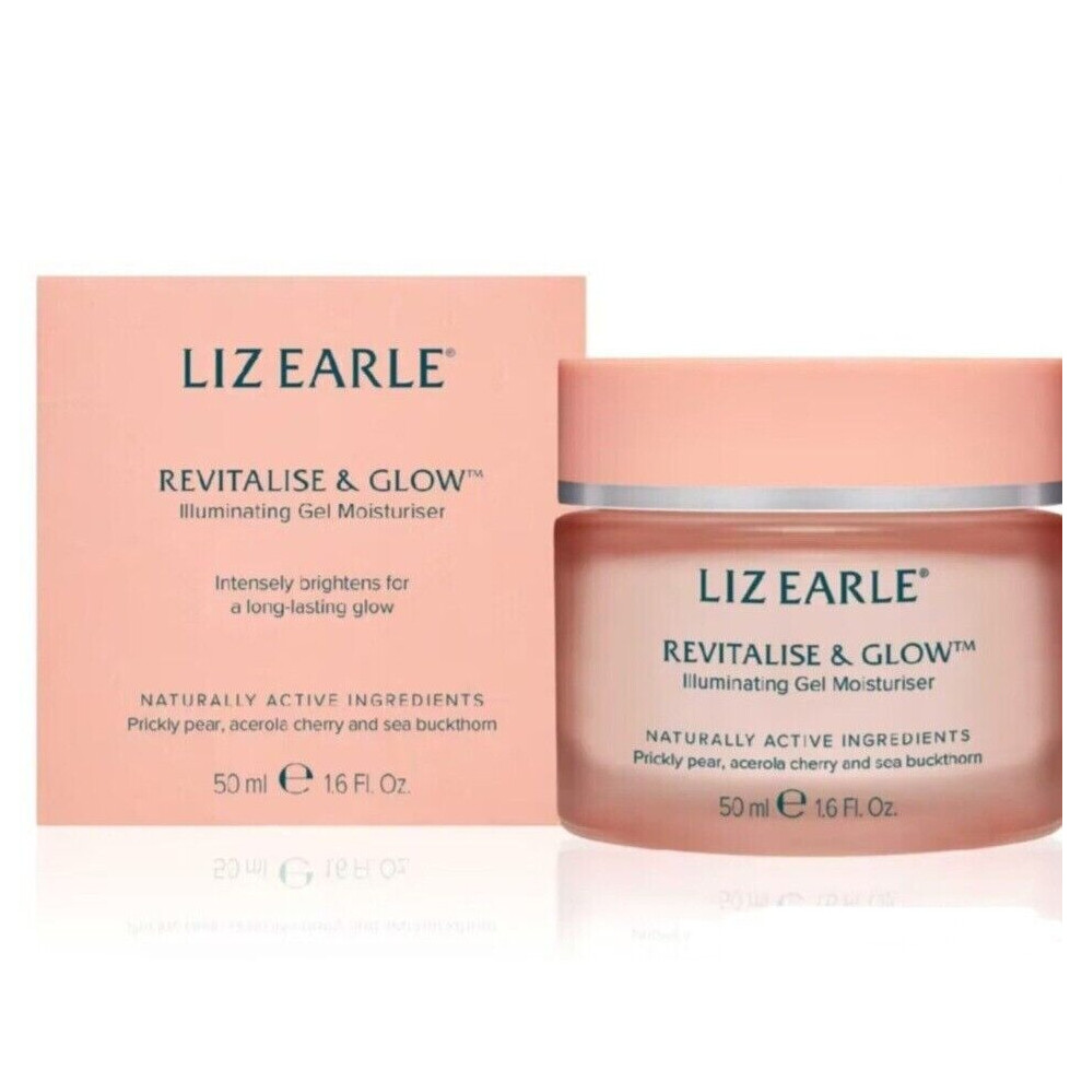 Liz Earle Liz Earlliz Earle Revitalise & Glow Illuminating Gel Moisturiser 50Mle Revitalise & Glow Illuminating Gel Moisturiser 50Ml - Image 12