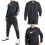 Nike (Small) Nike Air Mens Repeat Tracksuit Black Set 1