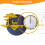 Modern Pastoral Style Forest Landscape Deer Design Oversized Luxury Wall Clock 2